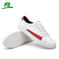 Chaussures casual blanches en cuir pour hommes
